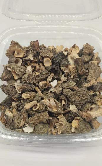 Фото Сушеные грибы сморчки крошка (100гр)