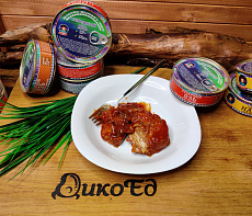 Язь обжаренный в томатном соусе