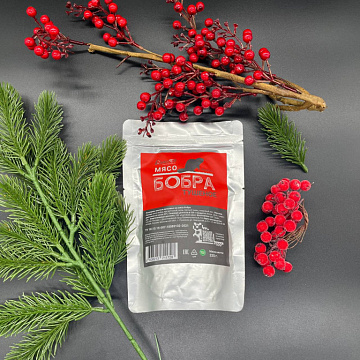 Фото Тушеное мясо бобра (в реторт-пакете)