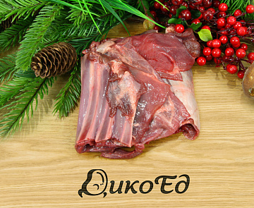 Фото Ребро лани на кости