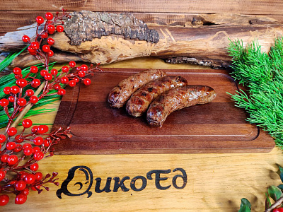 Превью Колбаски для жарки из нутрии и лося