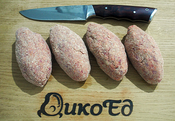 Фото Котлеты из нутрии и лося