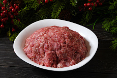 Фарш из мяса северного оленя (с добавлением сала кабана 20%)