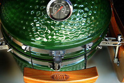 Превью Керамический гриль SG, 31 см - зеленый