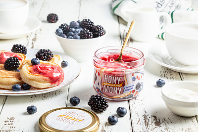 Превью Крем-мед Цветочный с лесными ягодами