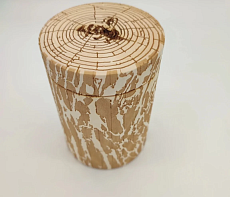 Мёд диких медоносов Вятский 500гр Пенечек (подарочная упаковка)