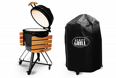 Превью Керамический гриль SG PRO, 56 см (черный)