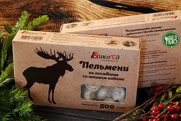 Фото Пельмени из лося со шпиком кабана 5 кг.